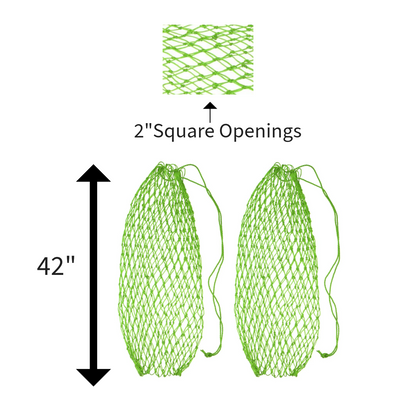  Derby Originals 42” Classic Slow Feed Hanging Hay Net for Horses measurement