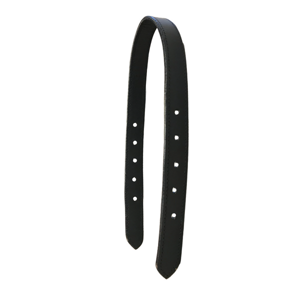 Derby Originals Double Stitched Leather Breakaway Halter Replacement Crown Available in 2 Lengths
