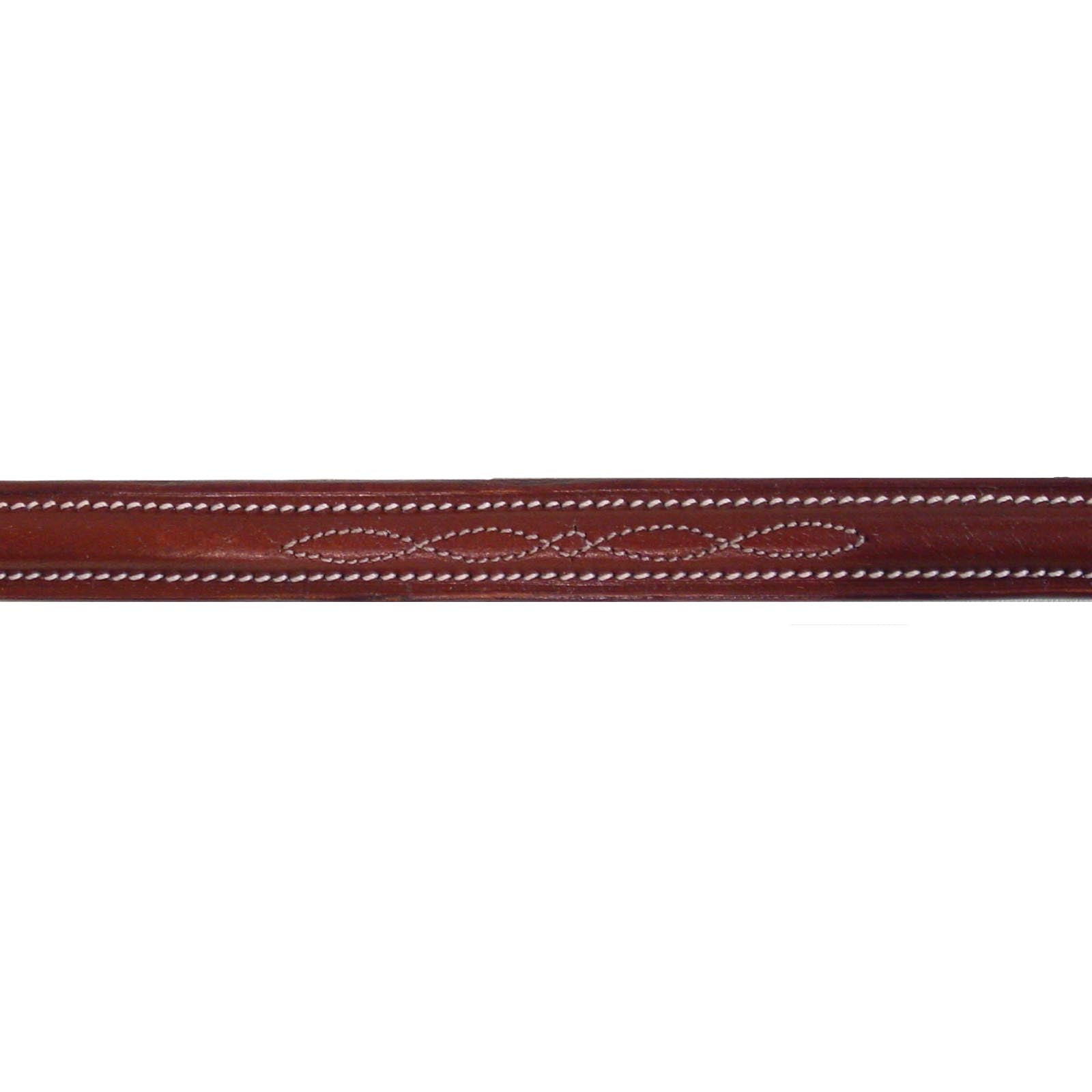 Fancy Stitch Fine Raised English Horse Bridle with Laced Reins