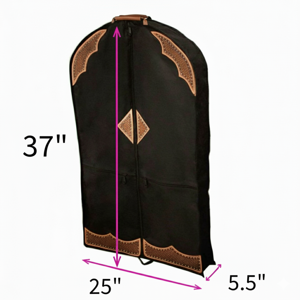 Tahoe Durango Premium Western Halter, Bridle/Headstall Carry and Storage Bag with 1 Year Warranty