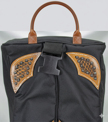 Tahoe Durango Premium Padded Waterproof Nylon Western Boot Carry Bag with 1 Year Warranty