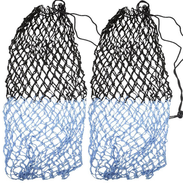 Derby Originals 56” Superior Slow Feed Soft Mesh Hanging Hay Net for Horses - Set of 2