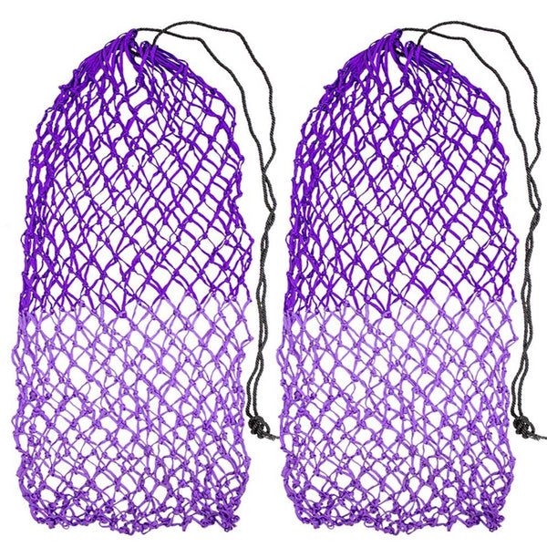 Derby Originals 56” Superior Slow Feed Soft Mesh Hanging Hay Net for Horses - Set of 2