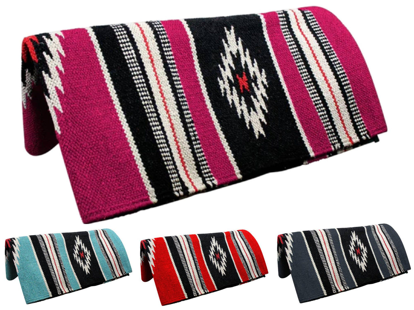 Tahoe Tack Navajo Multicolored Handwoven Acrylic Mix colors