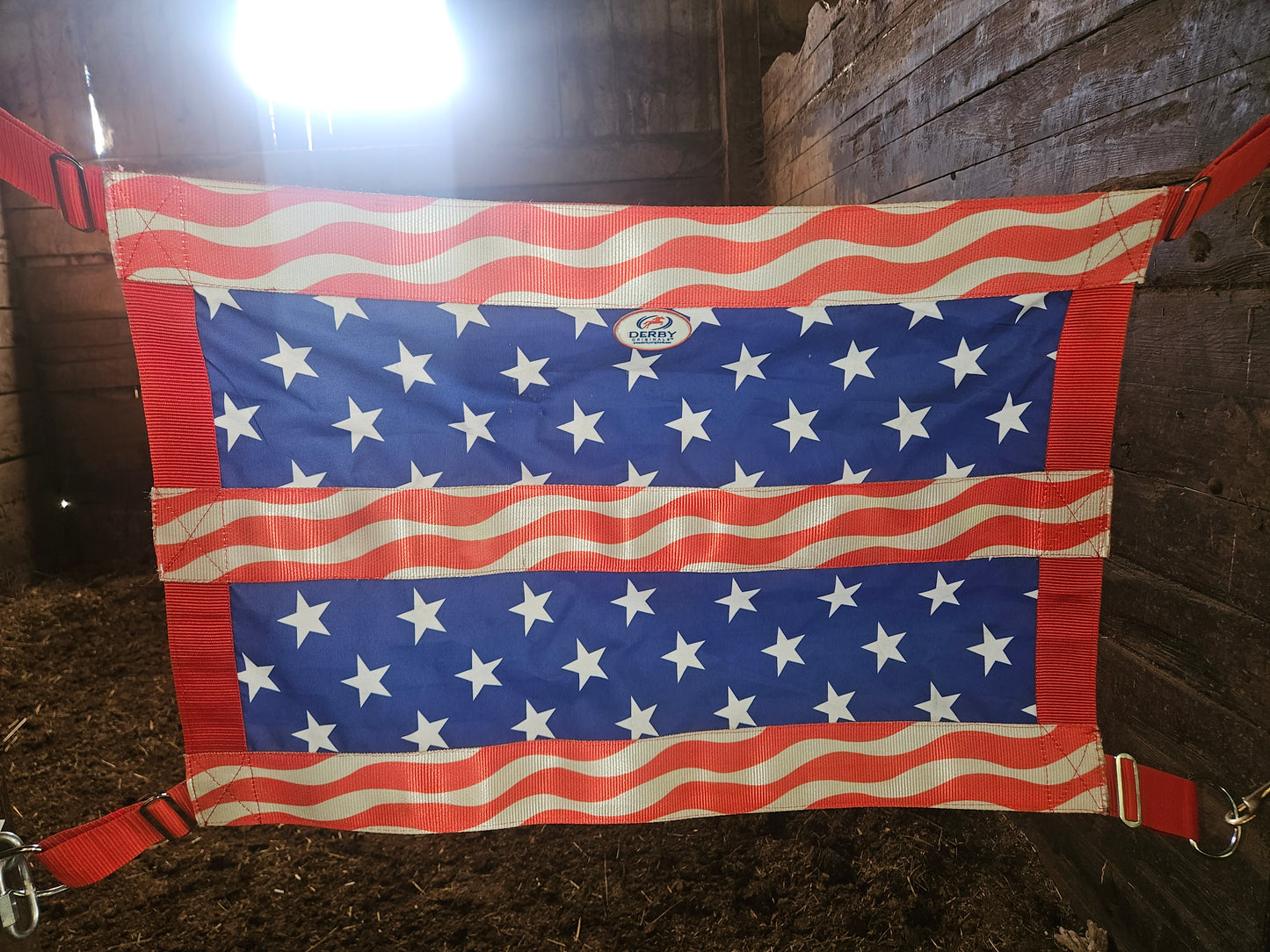 Tahoe Heritage: Freedom Guard Heavy Duty Stall Guard Patriotic Design with 1 Year Warranty by Derby Originals