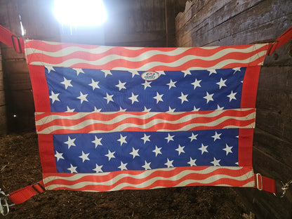 Tahoe Heritage: Freedom Guard Heavy Duty Stall Guard Patriotic Design with 1 Year Warranty by Derby Originals