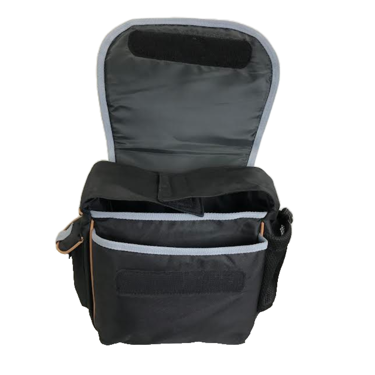 TAHOE PADDED TRIPLE LAYER NYLON SADDLE BAGS FOR TRAIL RIDING 1 YEAR WARRANTY WITH 2 POCKETS FOR WATER BOTTLES 