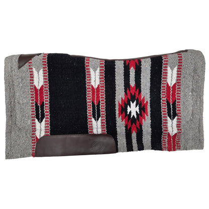 Tahoe Heritage Native Navajo Design Performance Western Horse Saddle Pad with Moisture Wicking Fleece & Felt 34" X 38"