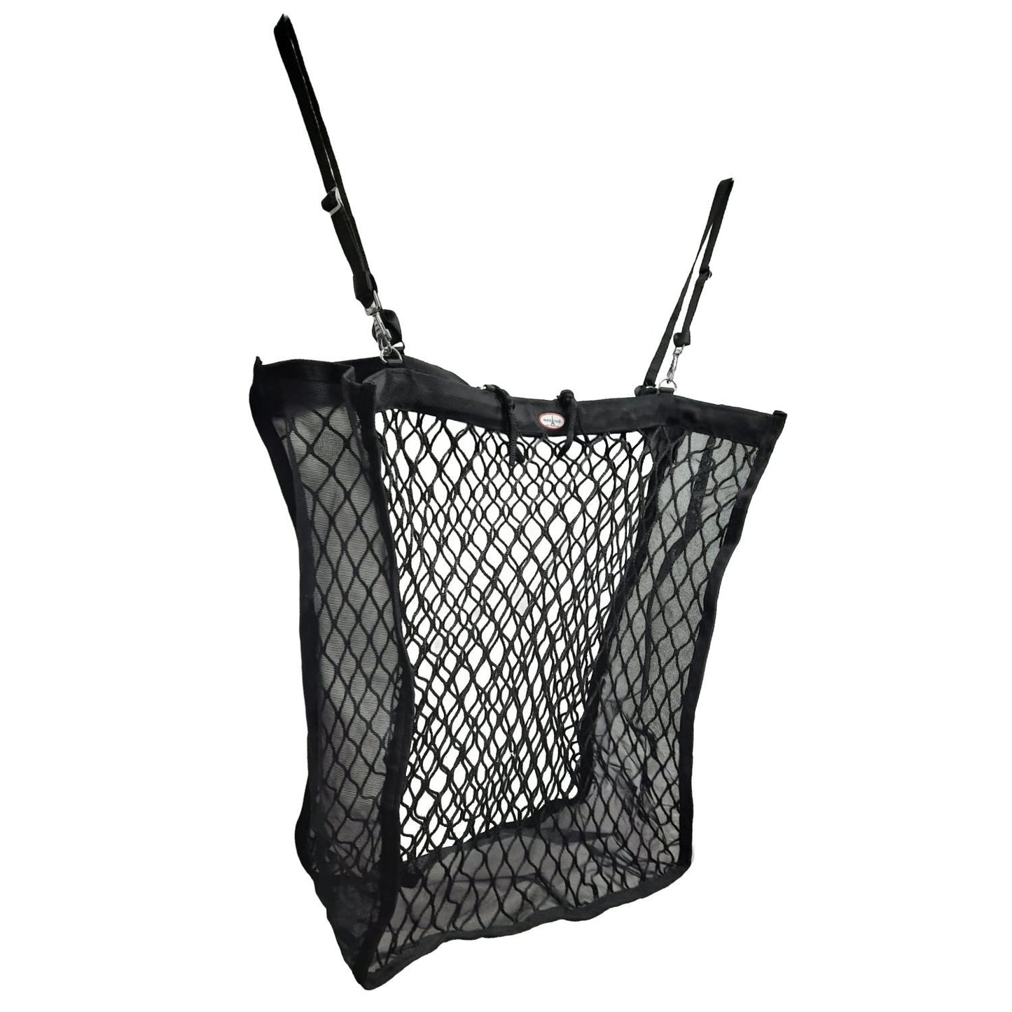 Paris Tack XL Knotless Slow Feed Hay Net – Double-Sided Design with 1000D Mesh Sides, Soft on Muzzles, Holds 6 Flakes