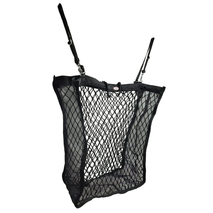 Paris Tack XL Knotless Slow Feed Hay Net – Double-Sided Design with 1000D Mesh Sides, Soft on Muzzles, Holds 6 Flakes