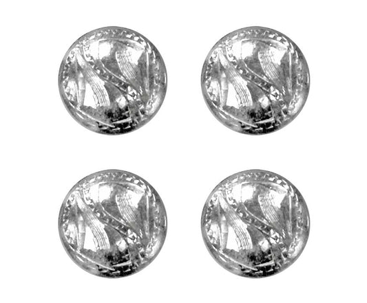 Brass Silver Round Concho Main Image
