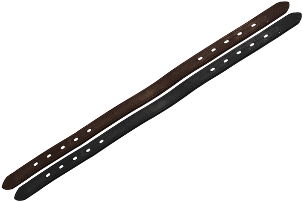 Derby Originals Double Stitched Leather Breakaway Halter Replacement Crown Available in 2 Lengths