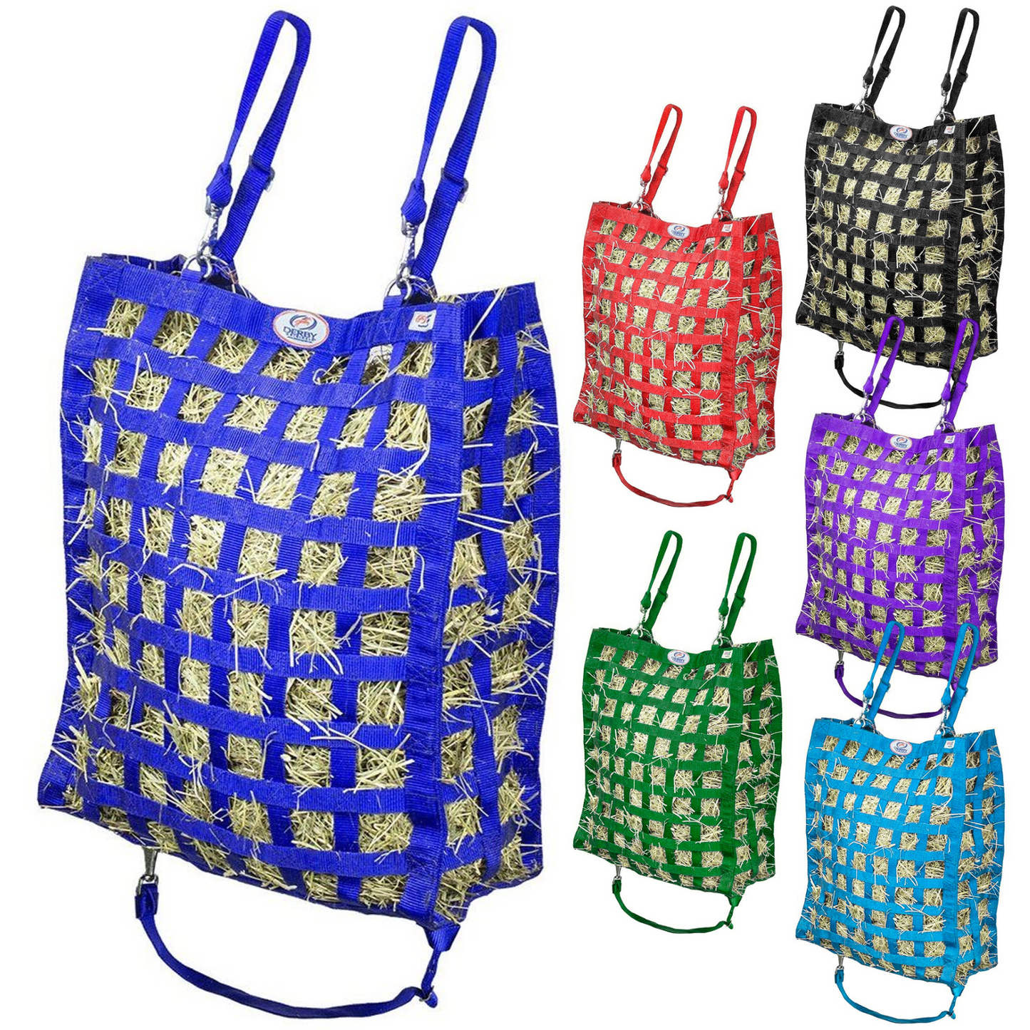 Derby Originals Supreme Patented Four Sided Slow Feed Horse Hay Bag