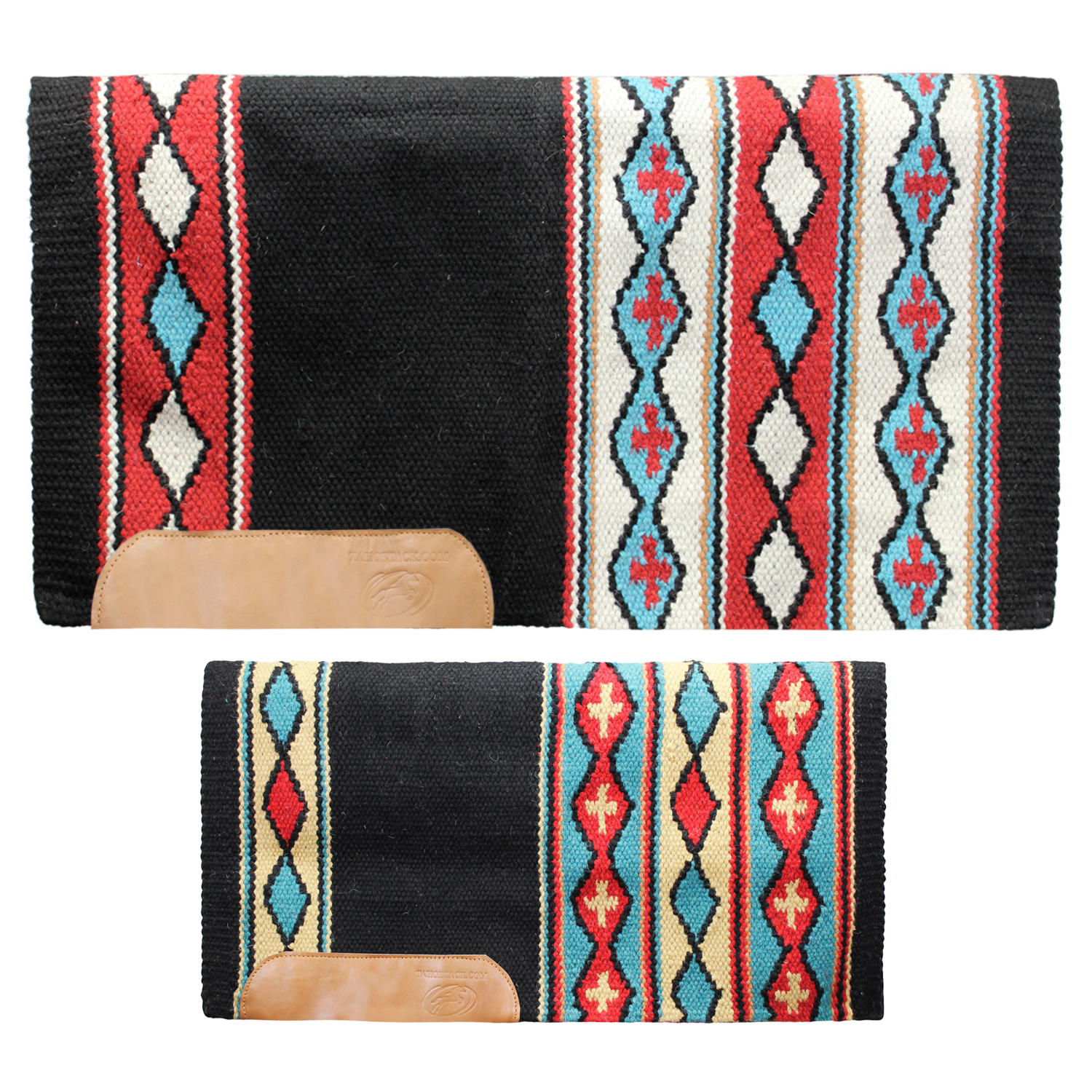 Tahoe Tack Gemma New Zealand Wool Western Show Saddle Blanket Swatch