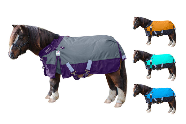 Derby Originals Nordic Tough 1200D Ripstop Waterproof Reflective Winter Mini Horse and Pony Turnout Blanket 300g Heavy Weight