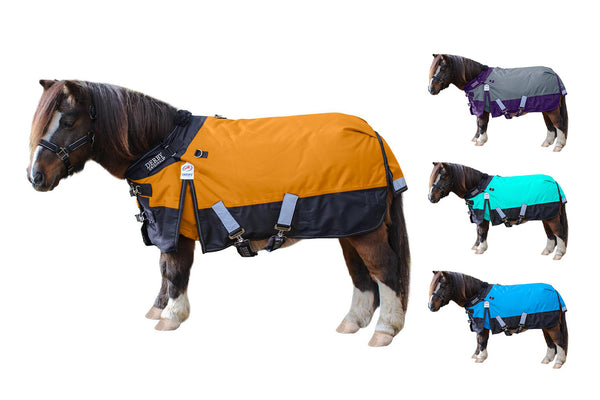 Derby Originals Nordic Tough 1200D Ripstop Waterproof Reflective Winter Mini Horse and Pony Turnout Blanket 300g Heavy Weight