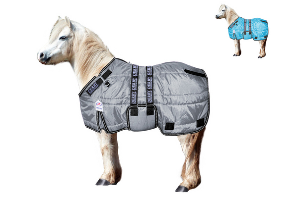 Derby Originals Nordic Tough Closed Front 420D Water Resistant Winter Mini Horse and Pony Stable Blanket 200g Medium Weight