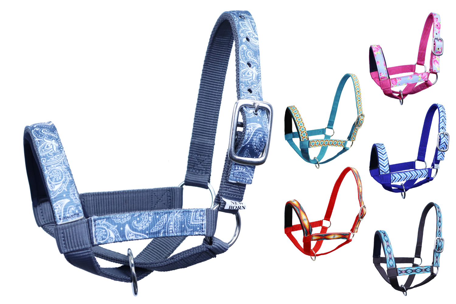 Double Layer Nylon Figure-8 Cattle Halters