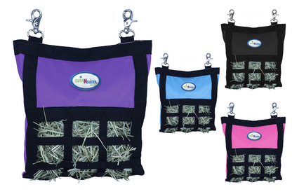 CuteNfuzzy Small Hay Bag for Guinea Pigs and Rabbits with Super Tough Bottom - Purple Swatch
