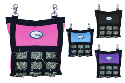 CuteNfuzzy Small Hay Bag for Guinea Pigs and Rabbits with Super Tough Bottom - Pink Swatch