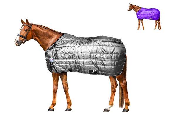 Derby Originals Nordic Tough West Coast 420D Water Resistant Reflective Winter Horse Stable Blanket 200g Medium Weight