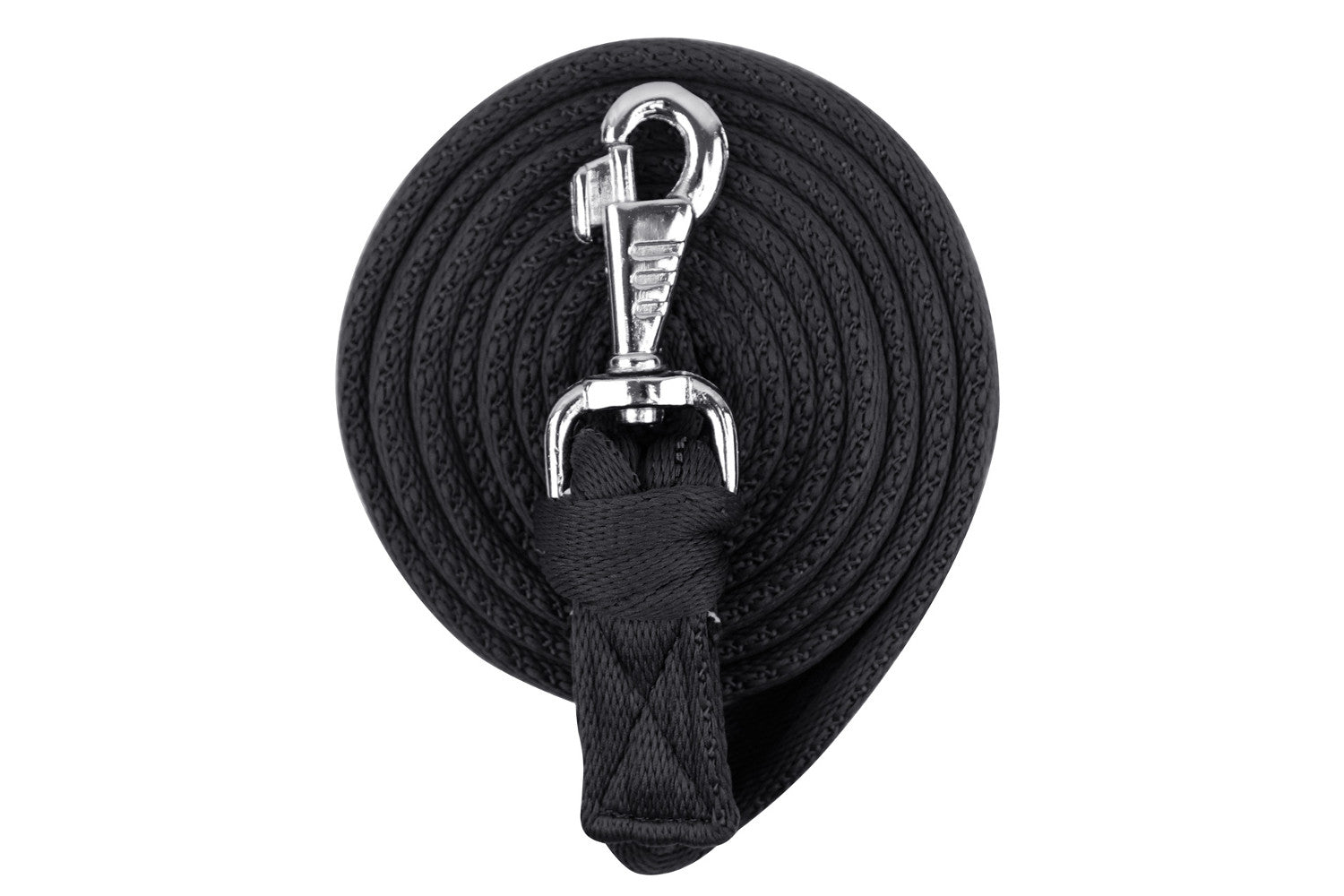 Derby Originals 7’ and 10’ Premium Softgrip Cotton Lead Ropes Lot of 2 with Replaceable Snap Black