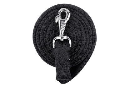 Derby Originals 7’ and 10’ Premium Softgrip Cotton Lead Ropes Lot of 2 with Replaceable Snap Black