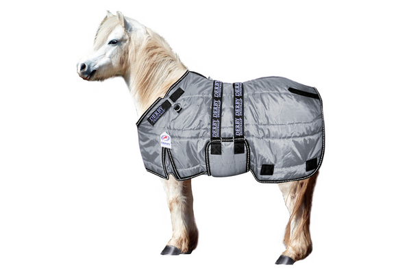 Derby Originals Nordic Tough Closed Front 420D Water Resistant Winter Mini Horse and Pony Stable Blanket 200g Medium Weight
