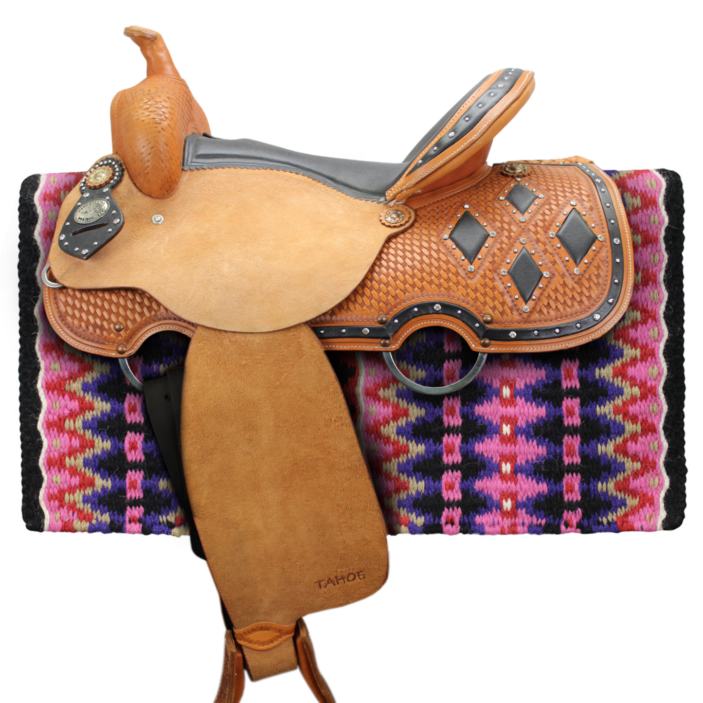 Reya New Zealand Wool Western Show Saddle pad Blanket