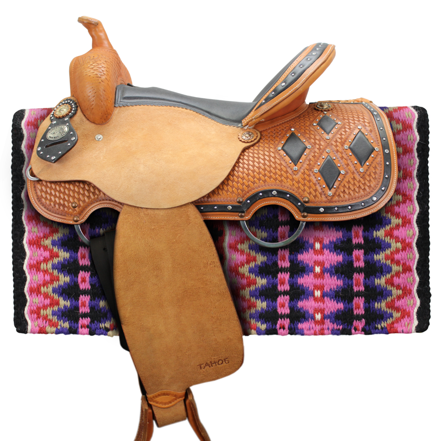 Reya New Zealand Wool Western Show Saddle pad Blanket