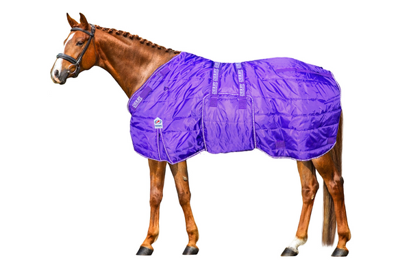 Derby Originals Nordic Tough Closed Front 420D Water Resistant Reflective Winter Horse Stable Blanket 200g Medium Weight
