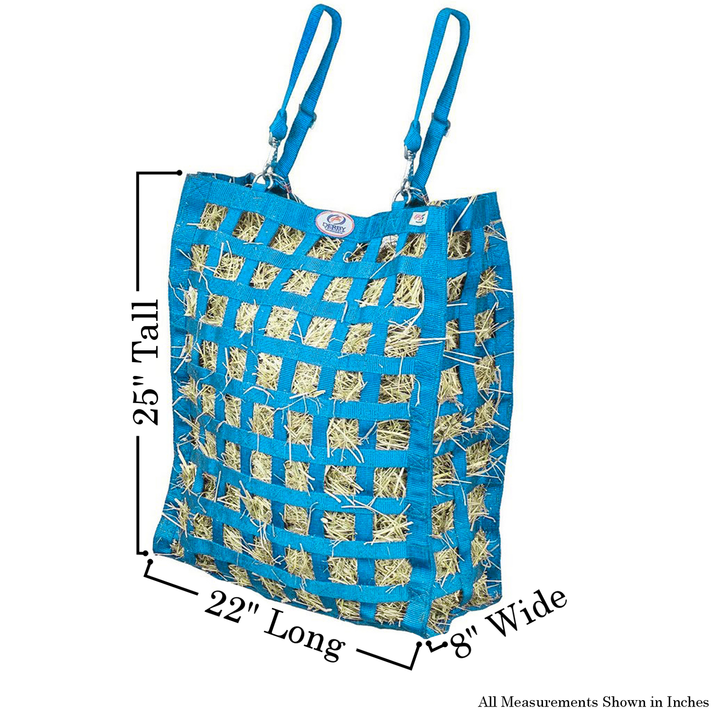 Derby Originals Supreme Patented Four Sided Slow Feed Horse Hay Bag