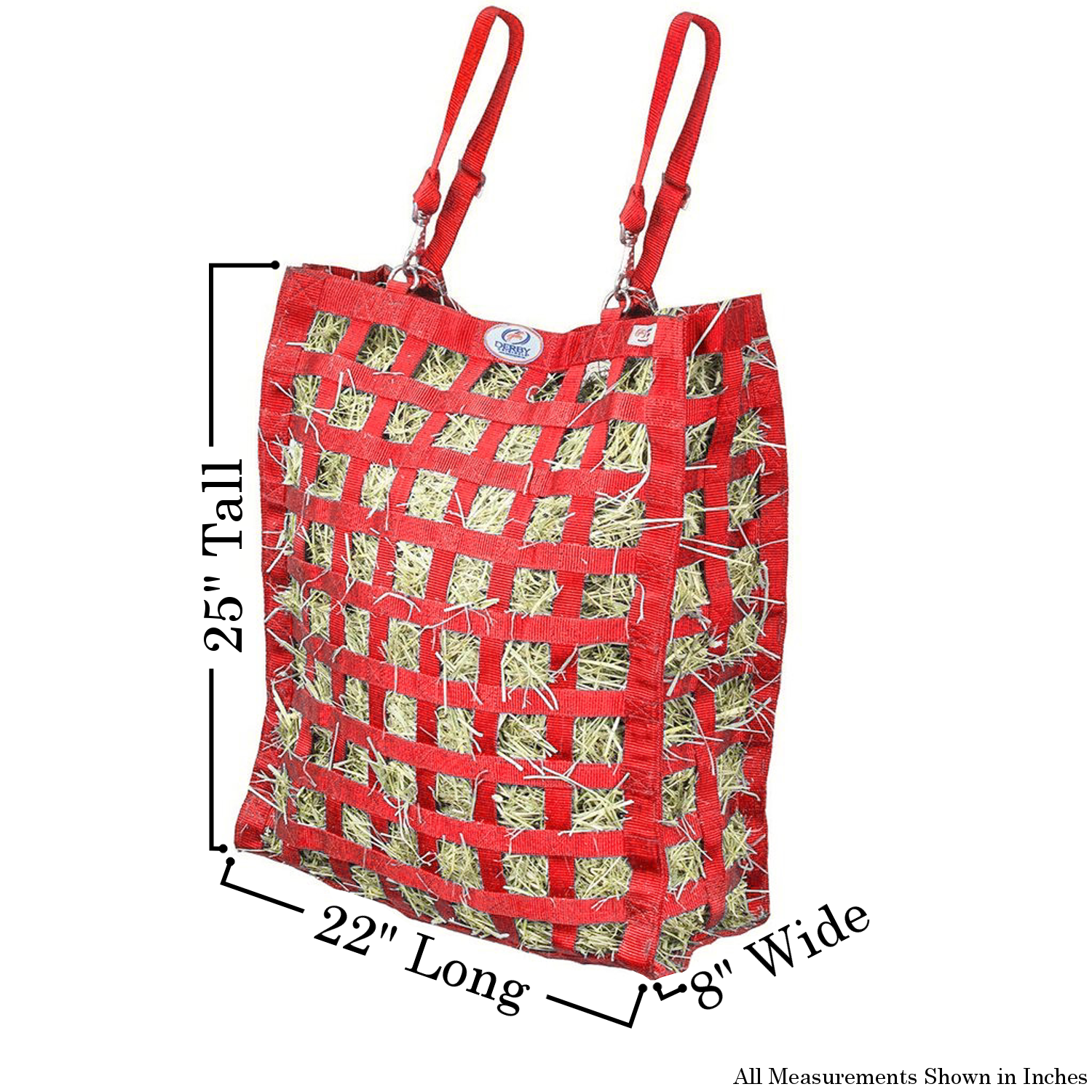 Derby Originals Supreme Patented Four Sided Slow Feed Horse Hay Bag