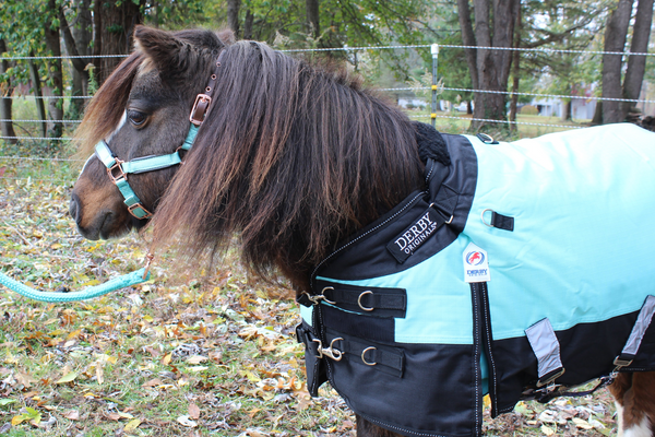 Derby Originals Nordic Tough 1200D Ripstop Waterproof Reflective Winter Mini Horse and Pony Turnout Blanket 300g Heavy Weight