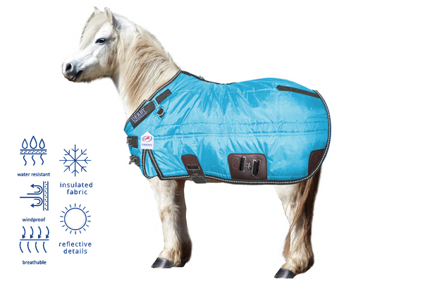 Derby Originals Nordic Tough West Coast 420D Winter Mini Horse and Pony Stable Blanket 200g Medium Weight