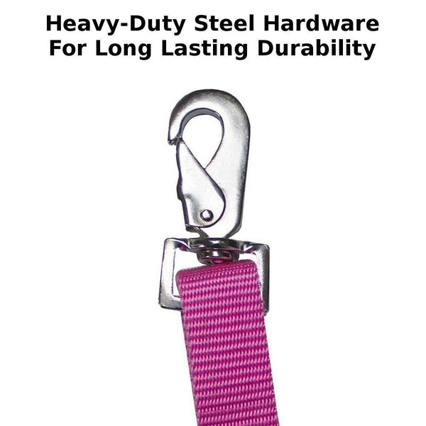 Derby Originals Heavy Duty Adjustable 30” Nylon Hanging Bucket Straps for Water and Feed Buckets - Available in Four Fun Patterns