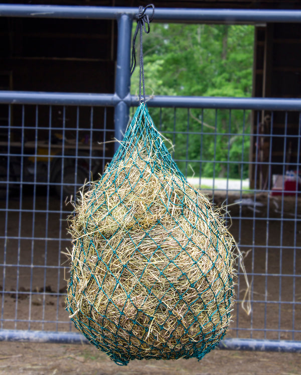 Derby Originals 48” Eager Feeder Slow Feed Hanging Hay Net for Horses