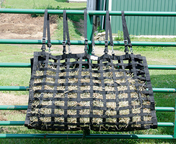 Derby Originals XL Supreme Slow Feed Hay Bag with 1 Year Warranty and Patented Four Sided Design
