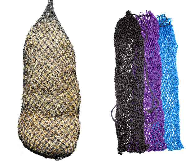 Derby Originals 56” Ultra Slow Feed Hay Nets for Horse 1.5