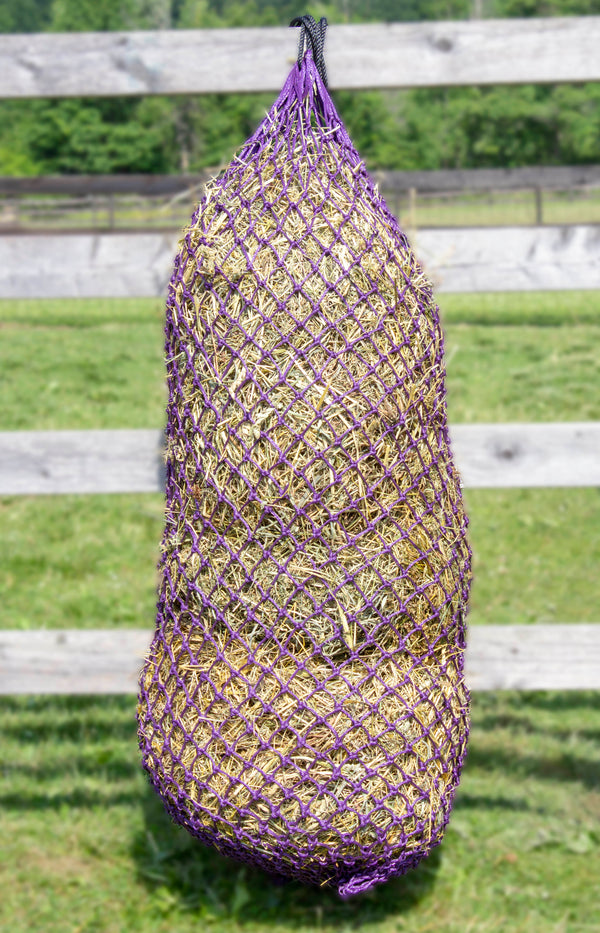 Derby Originals 56” Ultra Slow Feed Hay Nets for Horse 1.5