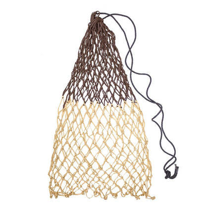 Derby Originals 90” Superior Slow Feed Soft Mesh Hanging Hay Net for Horses Br Swatch