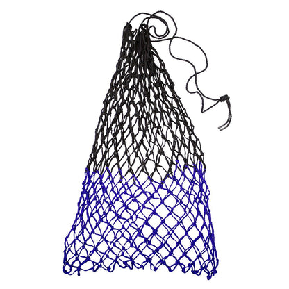 Derby Originals 90” Superior Slow Feed Soft Mesh Hanging Hay Net for Horses Blue Swatch