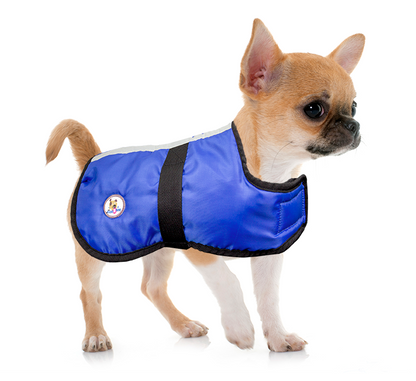 Lightweight Water Repellent Dog Coat Reversible Reflective