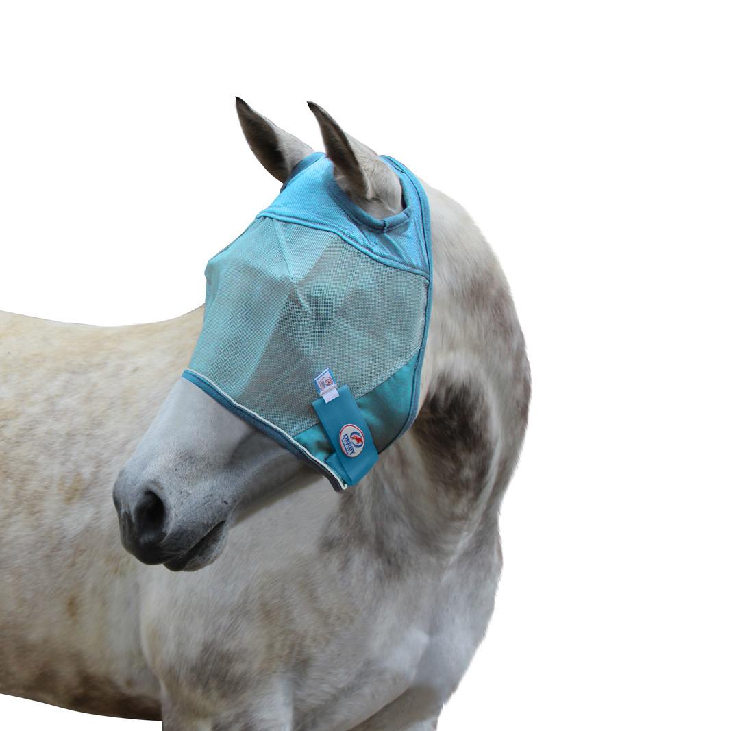 Derby Originals UV-Blocker Premium Reflective Safety Horse Fly Mask without Ears Main Image 
