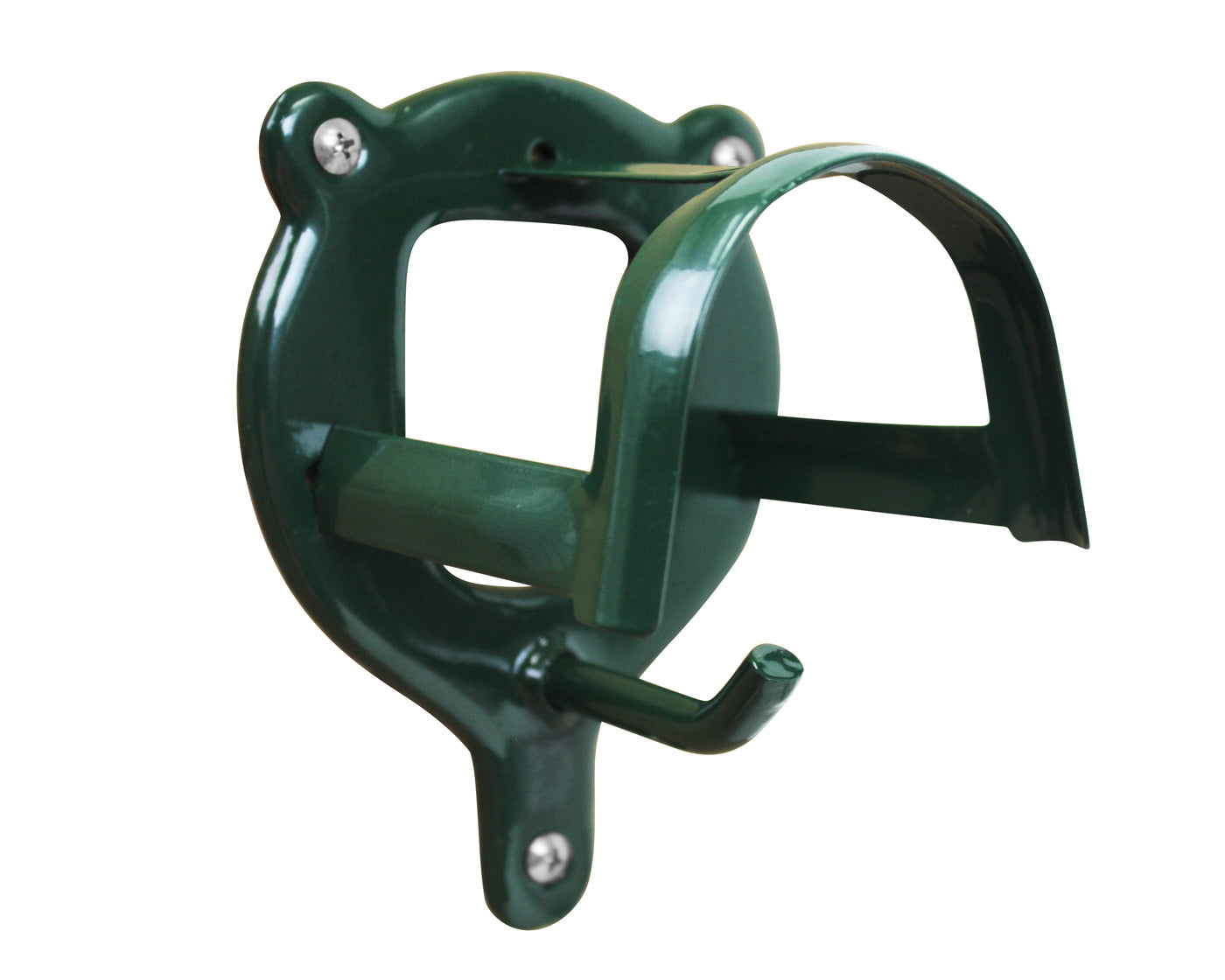 Derby Bridle Holders Brackets Vinyl Covered Green