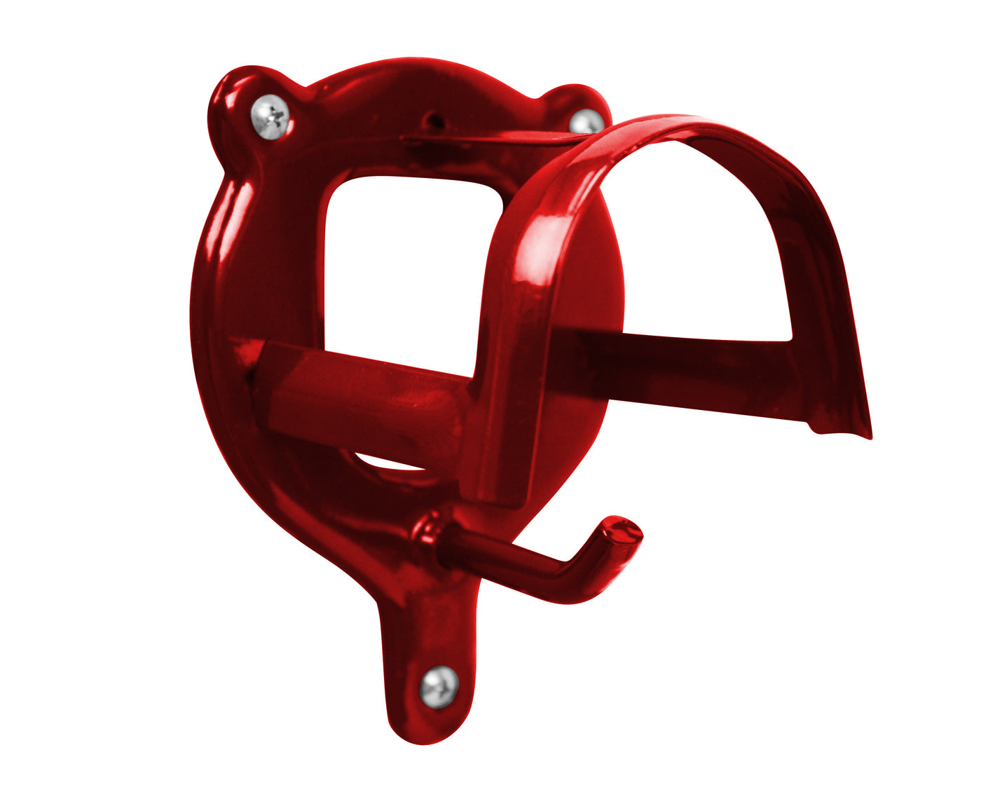 Derby Bridle Holders Brackets Vinyl Covered Red