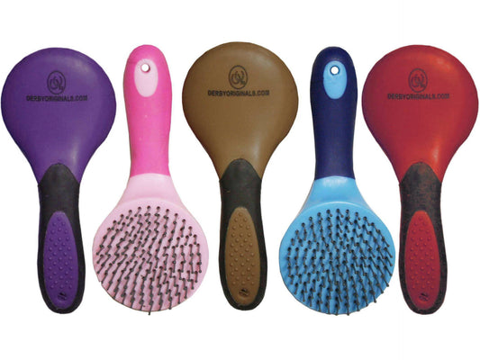 Derby Super Grip Mane and Tail Brush Soft Touch All color