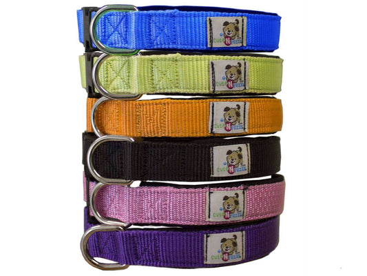 cuteNfuzzy® Adjustable Padded Dog Collar Color Swatches