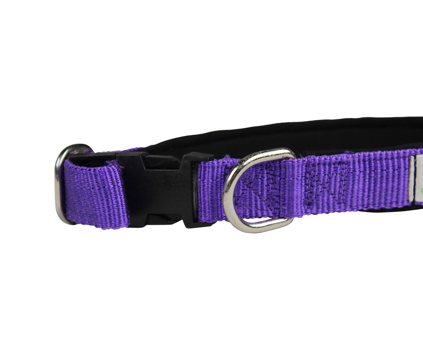 cuteNfuzzy® Adjustable Padded Dog Collar Full DRing