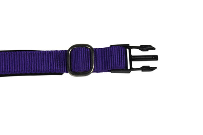 cuteNfuzzy® Adjustable Padded Dog Collar Full Buckle